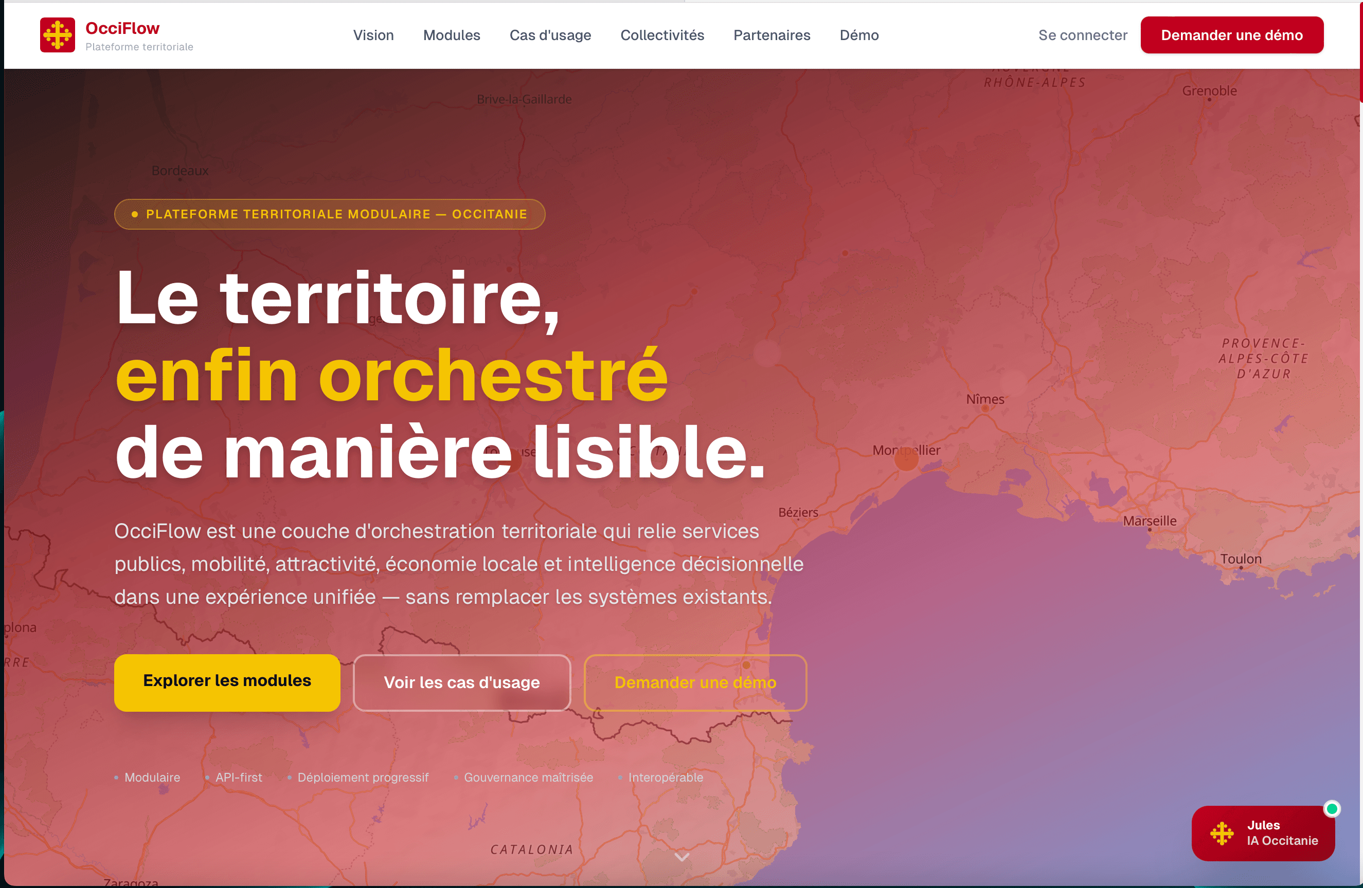 OcciFlow — Plateforme Territoriale