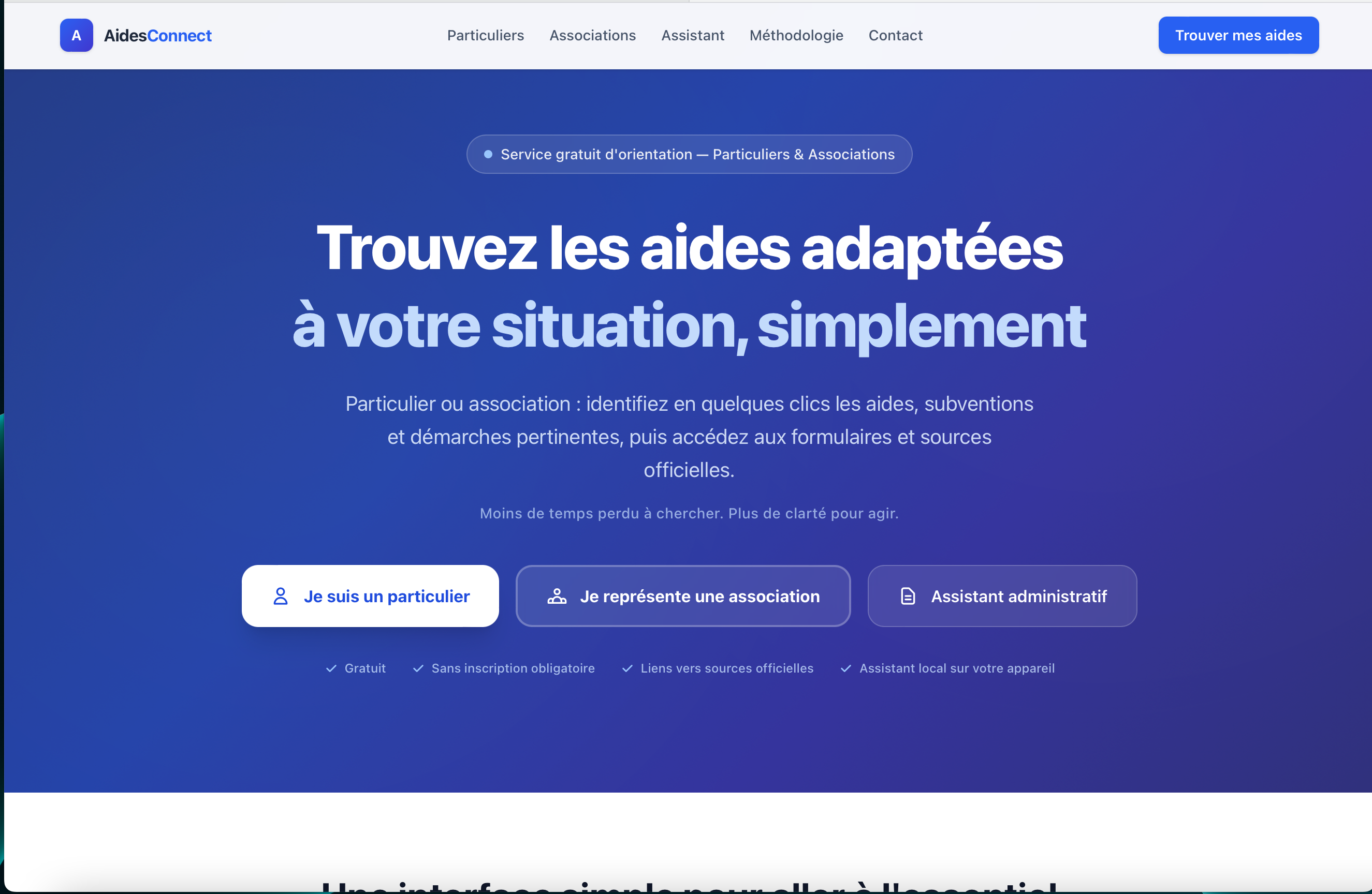 Mise en valeur d'un projet personnel